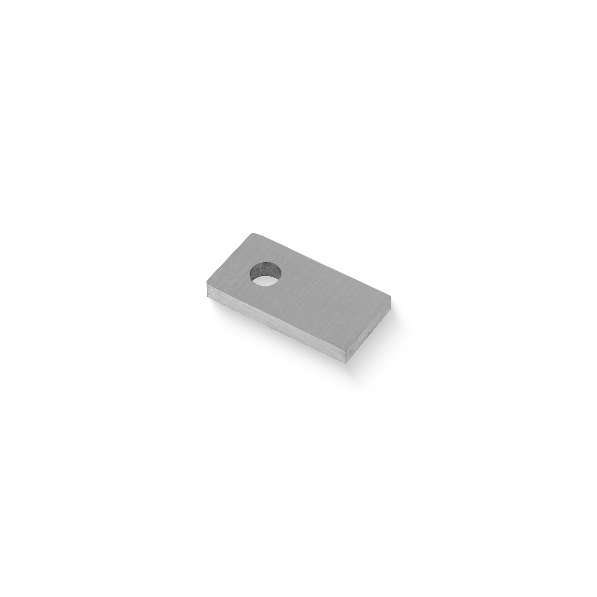 Edelstahl Anschweißlasche 48 x 25 x 6 mm