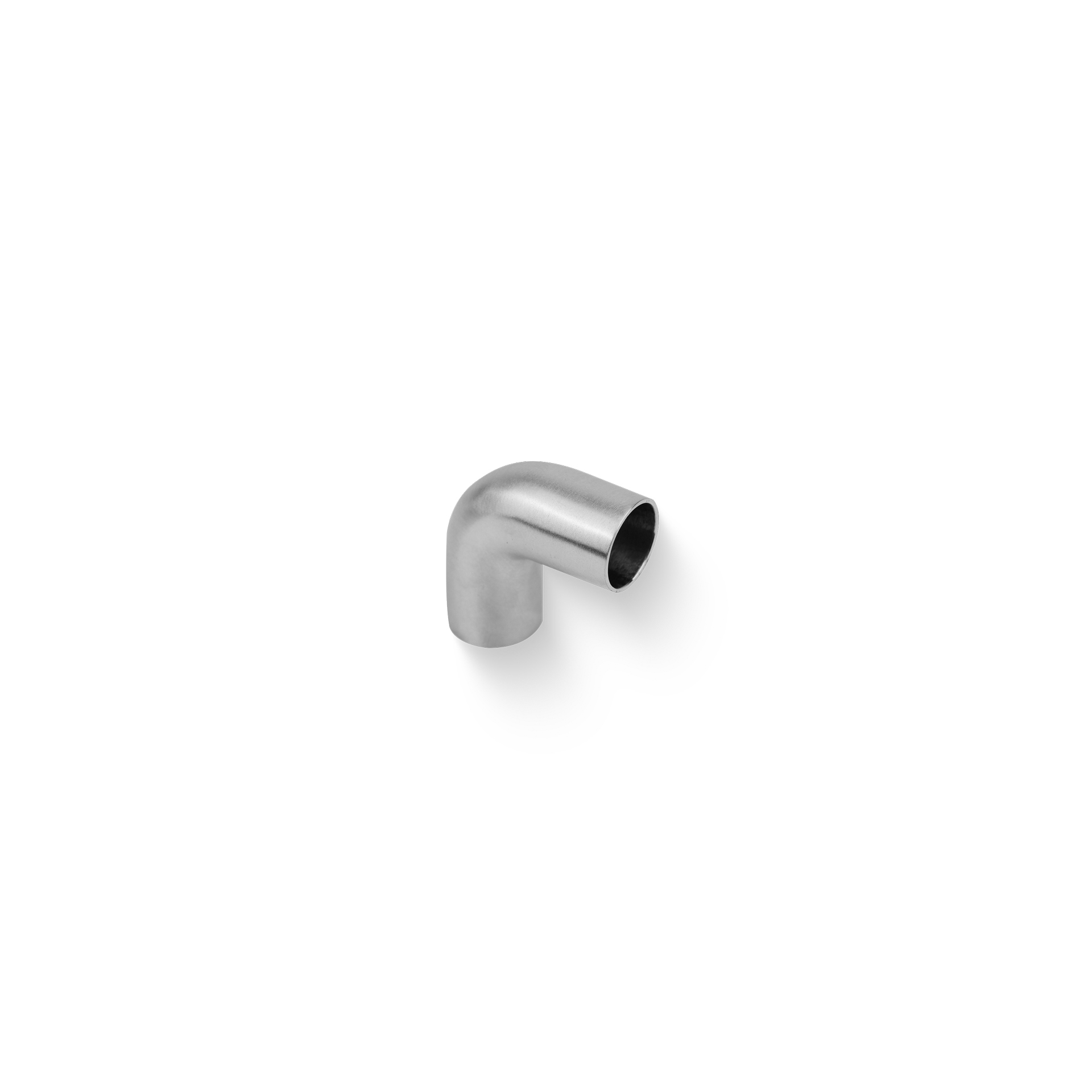 Edelstahl Verbindungsbogen für 12 mm Rohr 