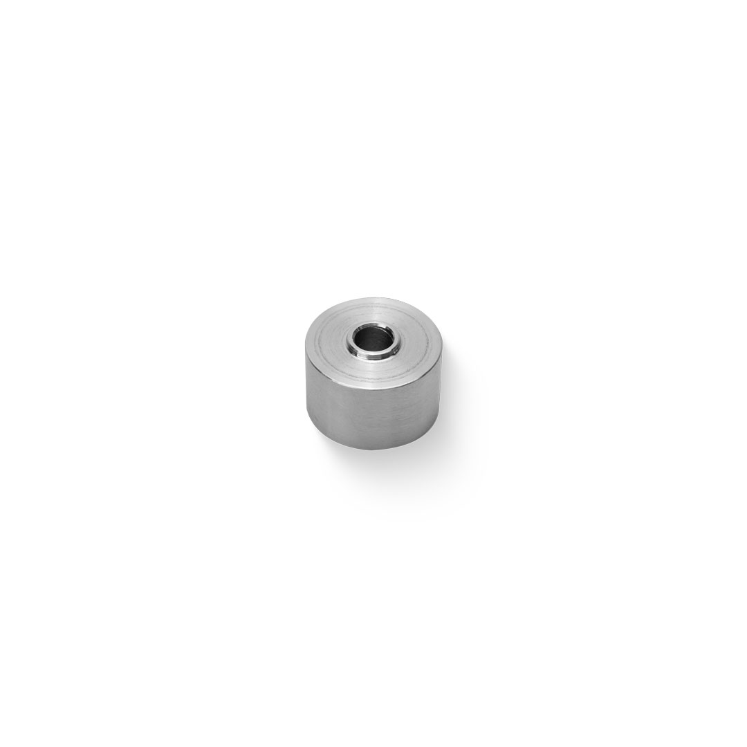 Edelstahl Distanzscheibe für Punkthalter - Ø 22 x 13,5 mm