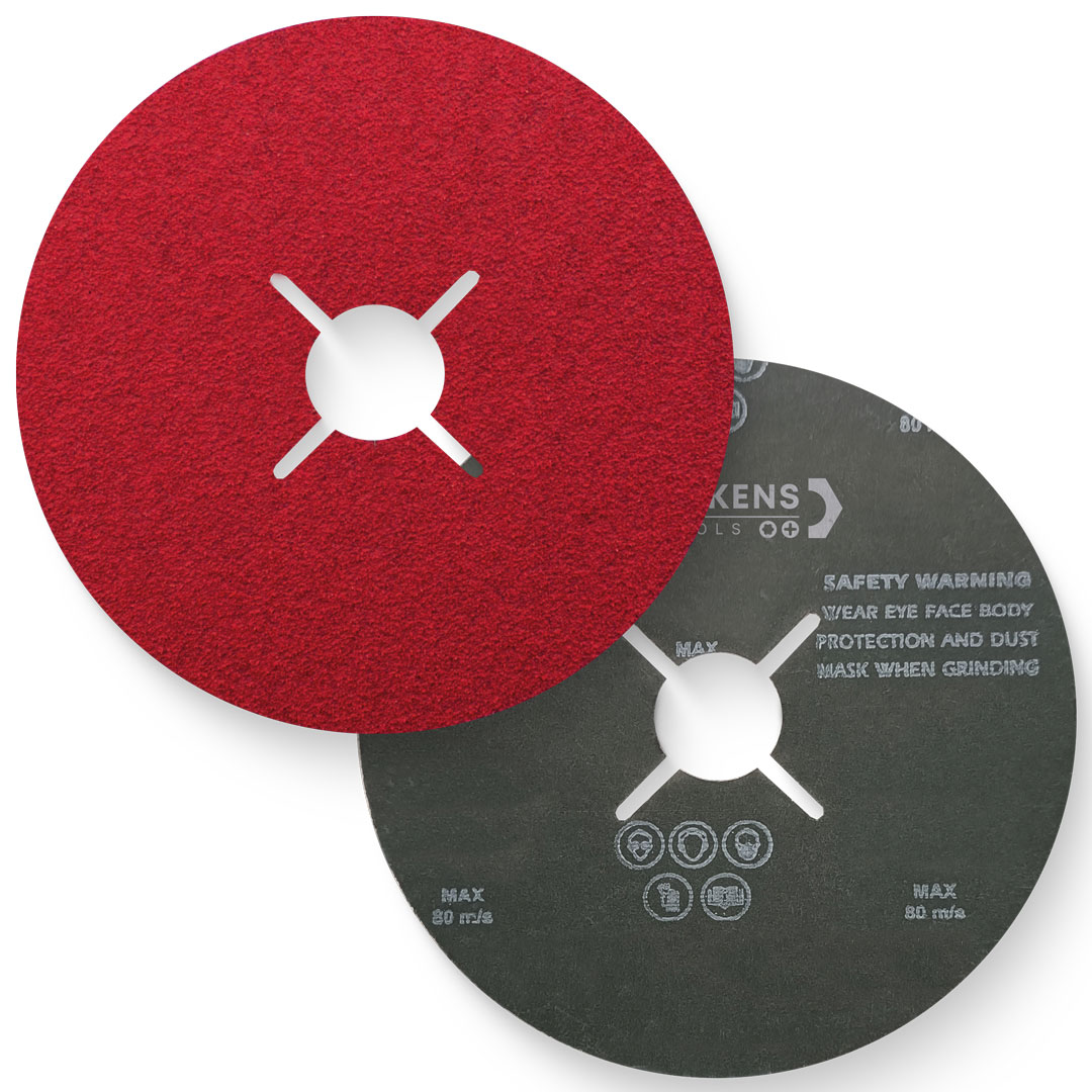 Fiberscheibe - 125 mm - 40 - Keramik Korund