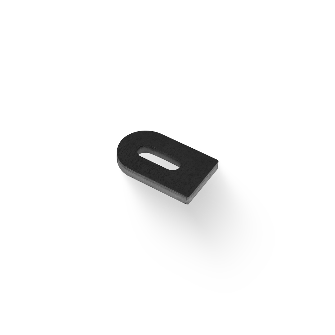 Stahl Anschweißlasche 50 x 30 x 6 mm