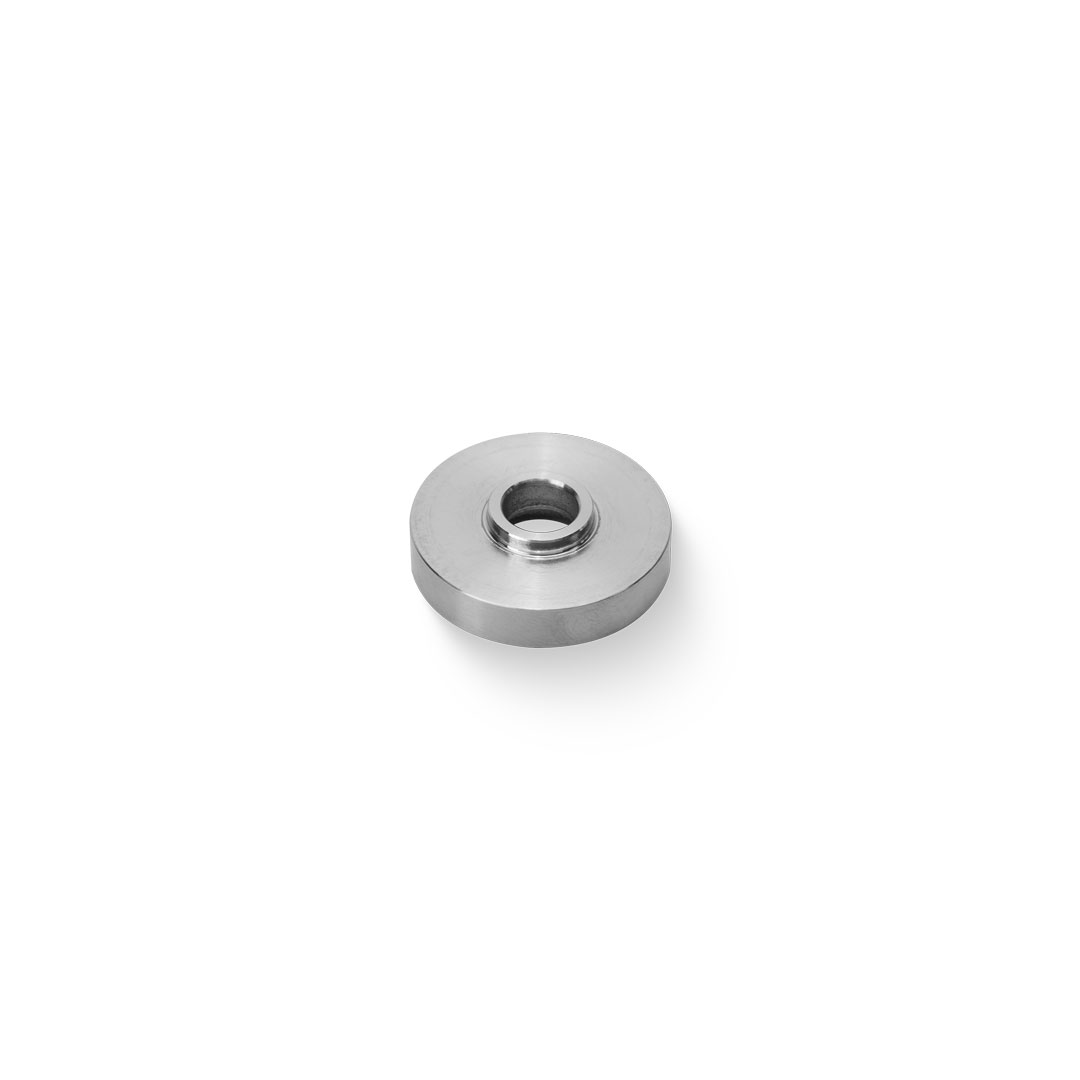 Edelstahl Distanzscheibe für Punkthalter - Ø 30 x 6 mm