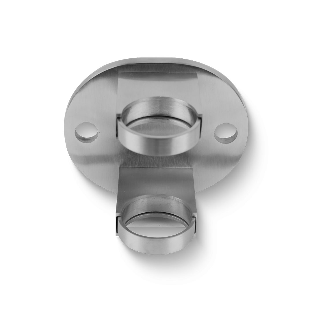 Edelstahl Wandanker - für Rohr Ø 42,4 mm